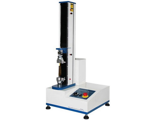 Software Control Peel Textiles Shear Single Column Tensile Testing Machine With Stroke 650mm