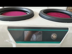 Máquina de pulido y pulidora del control de la muestra metalográfica separada disco dual de la pantalla táctil
