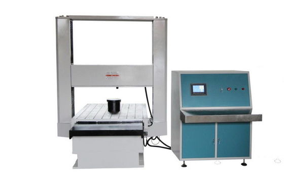 Máquina Brinell electrónica del probador de la dureza de la estructura del pórtico con el banco de trabajo movible grande