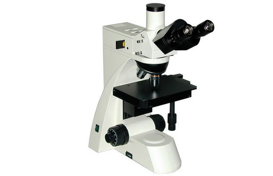 Microscopio metalúrgico reflejado montante 100x de Digitaces con el dispositivo del polarizador