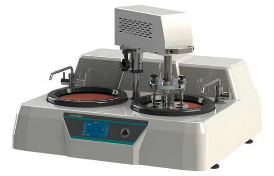 Presión mecánica metalográfica semi automática doble de la máquina pulidora de la muestra del disco