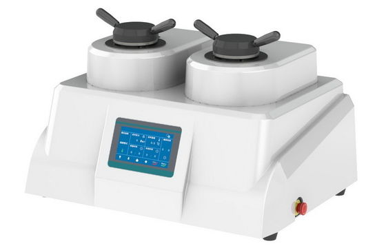 Muestra metalográfica automática que embute montando la refrigeración por agua de la máquina de la prensa