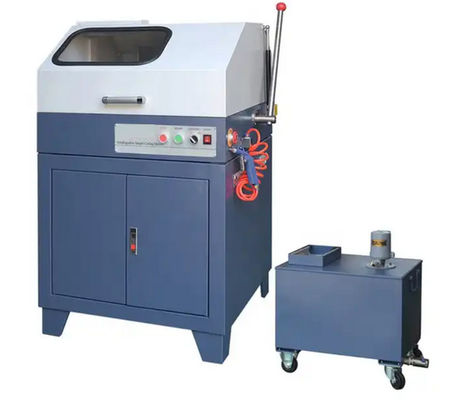 Máquina de corte metalográfico de 3 kW Diámetro de corte máximo 85 mm Tanque de agua de refrigeración