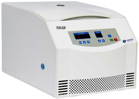 Máquina centrífuga de laboratorio de 58dB con bloqueo automático de tapa TD5B de gran capacidad baja velocidad 5000 rpm