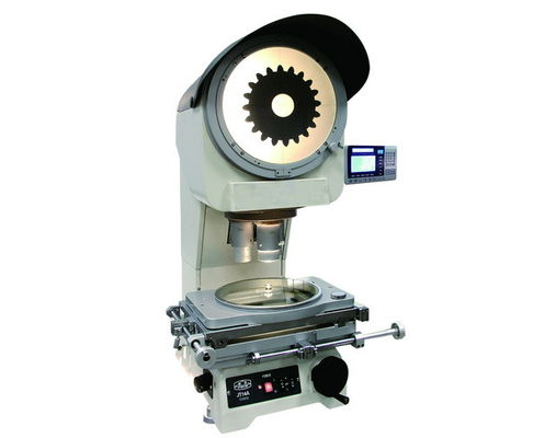 Proyector de perfiles verticales de medición digital de tres lentes JT14 con pantalla de 12 pulgadas