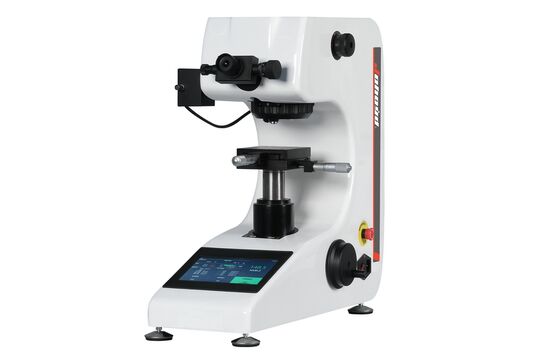 Probador micro manual de la dureza de la pantalla táctil de la torrecilla con el sistema de control auto de carga