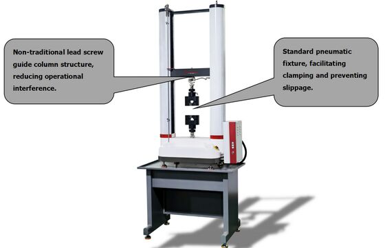 Probador extensible automatizado de materiales de prueba de la máquina 140kg del universal universal de la precisión