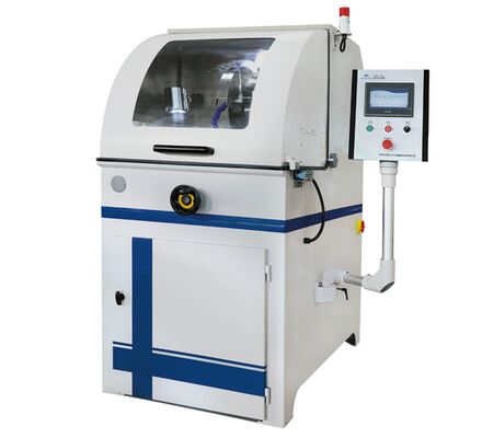 Corte la cortadora metalográfica 5KW del diámetro 110m m con el regulador del tacto