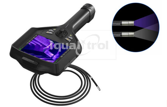 IP67 endoscopio impermeable, endoscopio ultravioleta ligero doble de la inspección de Digitaces