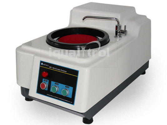 Máquina pulidora de la sola muestra metalográfica del disco de la velocidad 300rpm/600rpm con la refrigeración por agua