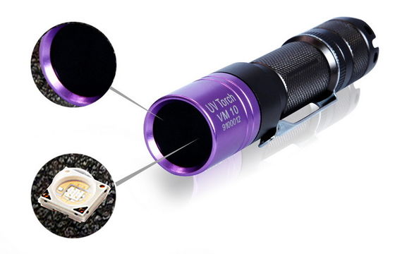 lámpara ULTRAVIOLETA ultravioleta portátil de 3W para la prueba del penetrante de la fluorescencia/la detección de escape