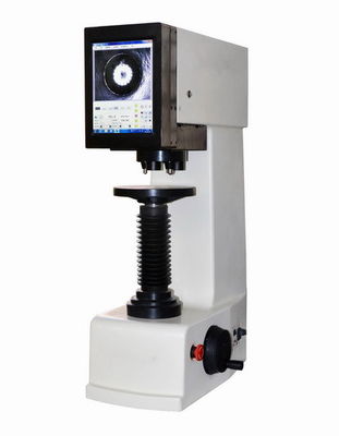 Máquina de prueba Brinell de la dureza de la torrecilla auto AC110V 60Hz 1Ph con el sistema de elevación motorizado