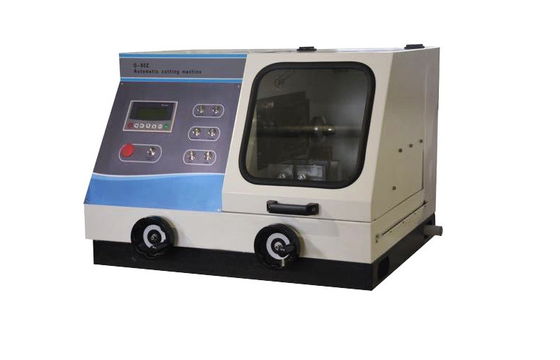 Máquina automática de corte metalográfico de refrigeración por agua