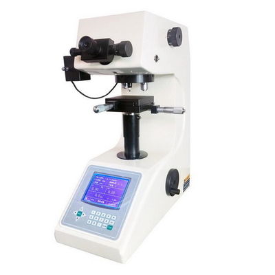 Probador micro de la dureza de Vickers de la torrecilla manual de la conversión de la dureza con el sistema de elevación del gusano de turbo