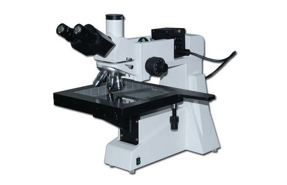 Microscopio metalúrgico reflejado polarizador 80X 40X de Digitaces con la lámpara del halógeno