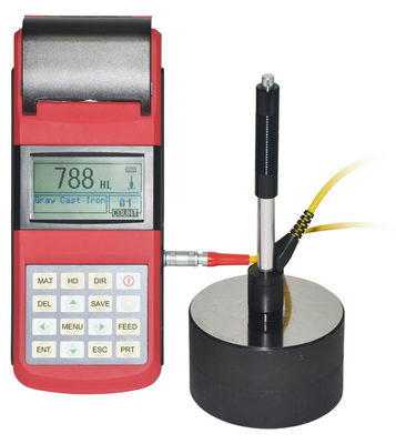 Equipo de prueba incorporado de Leeb Portable Hardness de la impresora con RS232/memoria grande