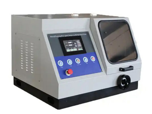Máquina automática de corte metalográfico de refrigeración por agua
