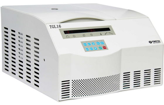 Sensor de desequilibrio de la centrifugadora refrigerada de laboratorio de bajo ruido