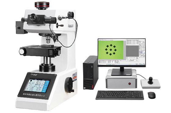 Fully Automatic Vickers Vision Measuring Software IQUALITROL Auto Focus and Motorized X-Y Anvil