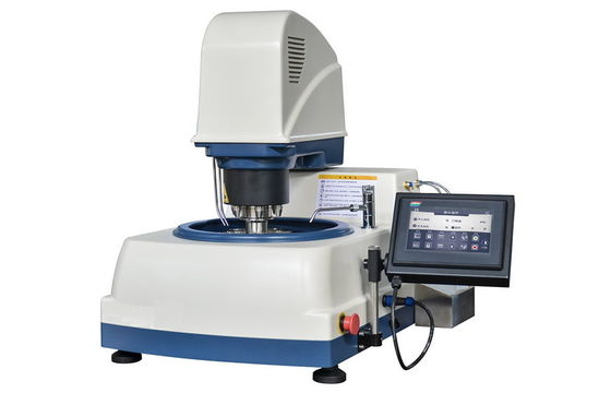 Máquina pulidora metalográfica del disco doble con la velocidad fija 1400rpm del diámetro 203m m