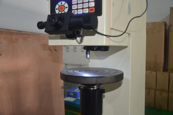 Máquina de prueba de dureza de Brinell de visión con pantalla de hendidura de impresora térmica