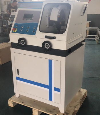 Máquina automática de corte metalográfico de refrigeración por agua