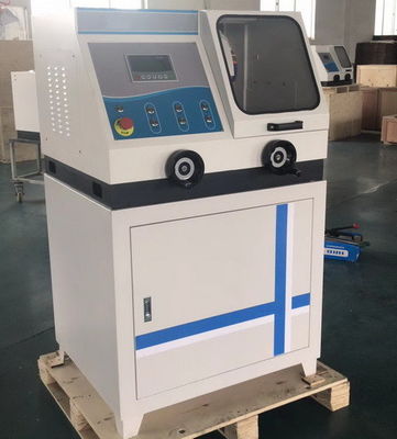 Máquina automática de corte metalográfico de refrigeración por agua