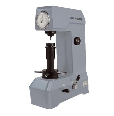 Garganta de la máquina de prueba de la dureza de 0.5HR Rockwell 128m m con la lectura del dial