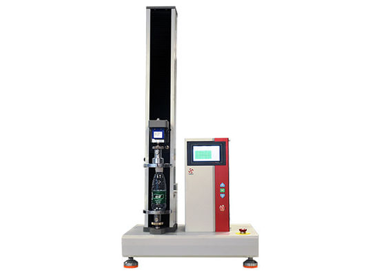 Máquina de prueba extensible de la sola columna de la exhibición de Max Capacity 100Kgf LCD con el movimiento 600m m