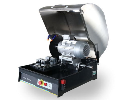 Máquina de corte abrasivo metalográfico de baja energía de precisión segura y confiable MC-100