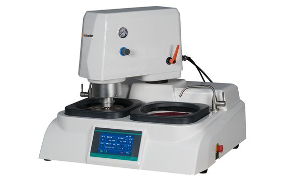 Disco doble 250 mm velocidad sin pasos máquina de pulido automática de rectificación controlador táctil