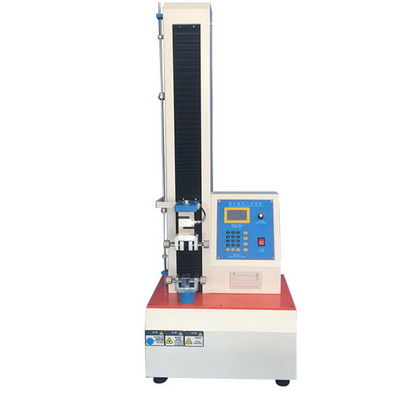 Máquina de prueba extensible de la sola columna de la exhibición de Max Capacity 100Kgf LCD con el movimiento 600m m