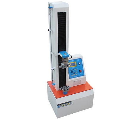 Máquina de prueba extensible de la sola columna de la exhibición de Max Capacity 100Kgf LCD con el movimiento 600m m