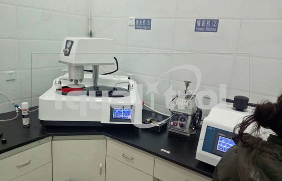 Máquina de pulido de la velocidad 50-600rpm de Stepless y pulidora metalográfica con el disco doble
