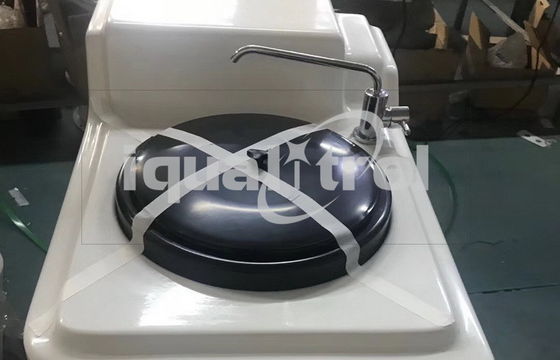 Máquina pulidora de la sola del disco del diámetro 200m m muestra de la velocidad doble con la refrigeración por agua