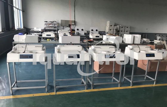 De la máquina de pulido del control velocidad metalográfica separada disco doble de Stepless y pulidora