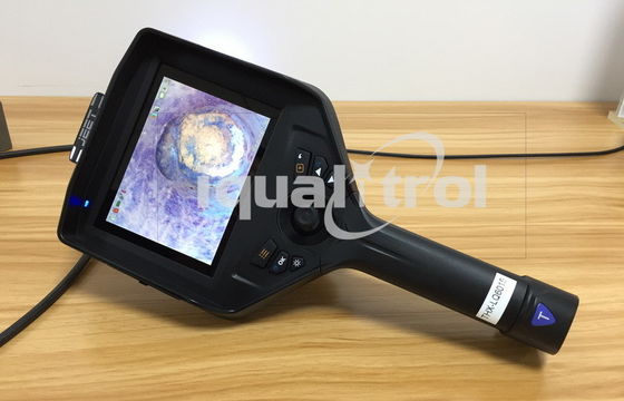 Android OS Cámara portátil de megapíxeles Borescopio de video industrial para la inspección de turbinas de fuselaje de avión