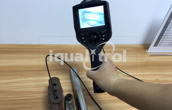 Android OS Cámara portátil de megapíxeles Borescopio de video industrial para la inspección de turbinas de fuselaje de avión
