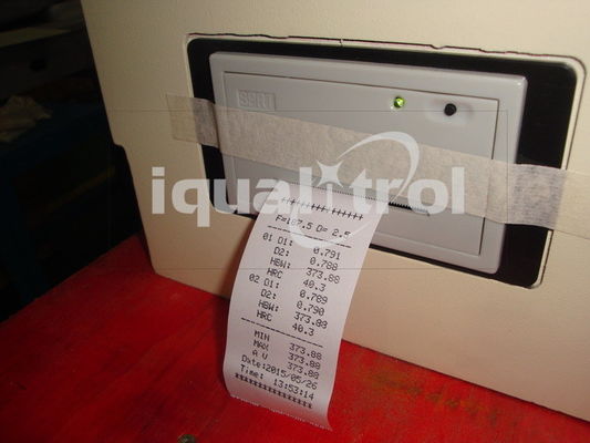 Máquina de prueba Brinell grande de la dureza del LCD Digital con la impresora térmica