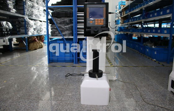 Máquina de prueba de dureza de Brinell de visión con pantalla de hendidura de impresora térmica