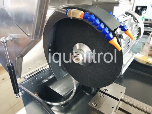 Máquina de corte de muestras metalúrgicas manuales de precisión de 2800 rpm para diversos metales