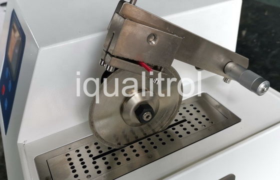Máquina de corte de precisión de baja velocidad de 220V 50Hz para piezas no metálicas / electrónicas DTQ-5