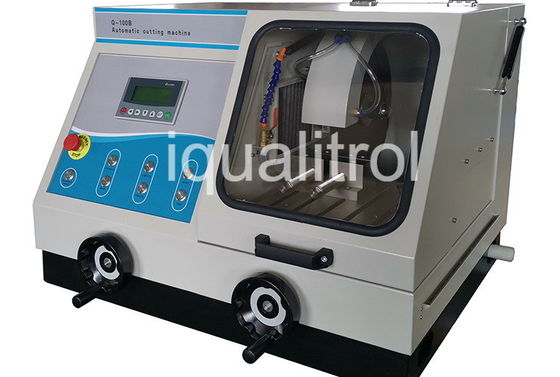 Máquina automática de corte metalográfico de refrigeración por agua