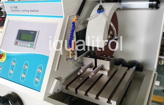 Refrigeración por agua máxima de la longitud metalográfica auto 200m m de la cortadora de Iqualitrol