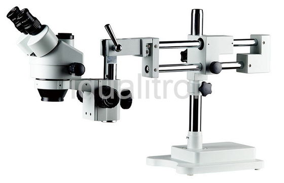 Microscopio estéreo de la ampliación 8X-70X Digitaces, microscopio estereoscópico del enfoque
