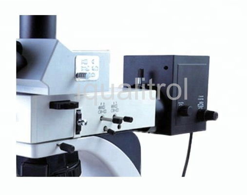 Microscopio metalúrgico reflejado polarizador 80X 40X de Digitaces con la lámpara del halógeno