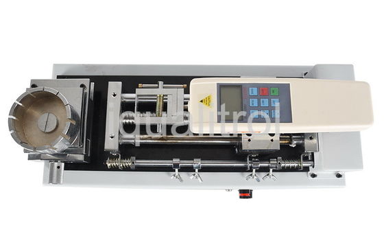 Banco de prueba horizontal eléctrico de Max Force 500N con el interruptor de control auto para el dinamómetro de empuje del tirón