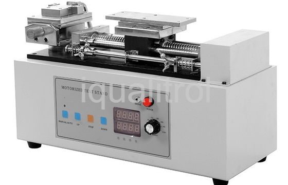 Banco de prueba horizontal eléctrico de Max Force 500N con el interruptor de control auto para el dinamómetro de empuje del tirón