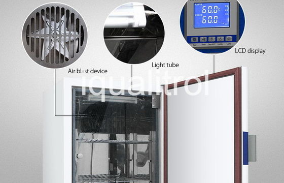 Incubadora bioquímica de control PID programable de aislamiento de doble capa para pruebas de medicamentos
