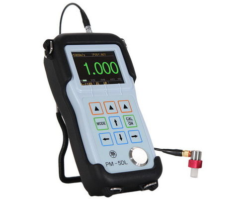 Resolución 0.001m m de la pantalla del metro OLED de Echo Mode Ultrasonic Thickness Gauge